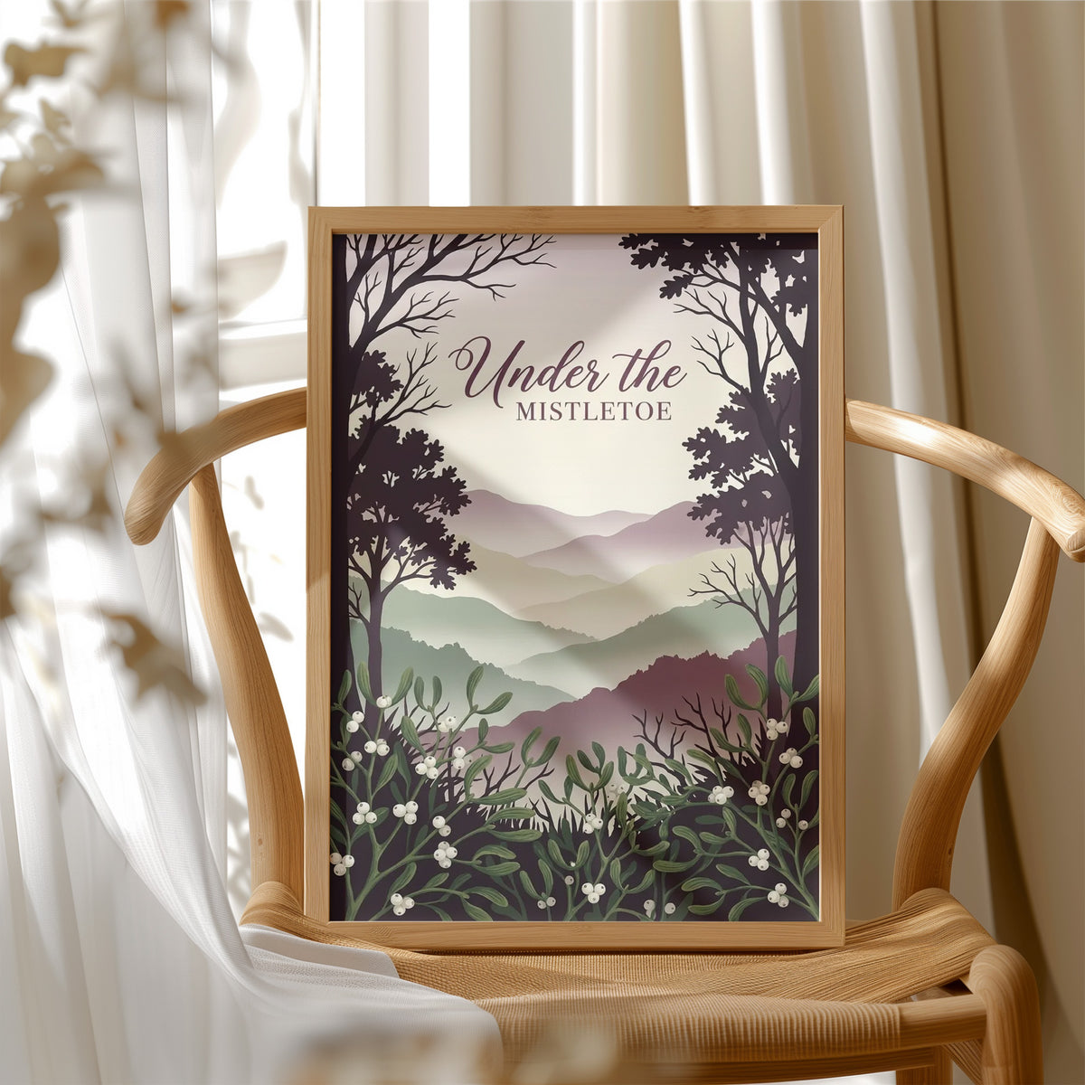 Under the Mistletoe: Way Too Much Mistletoe
