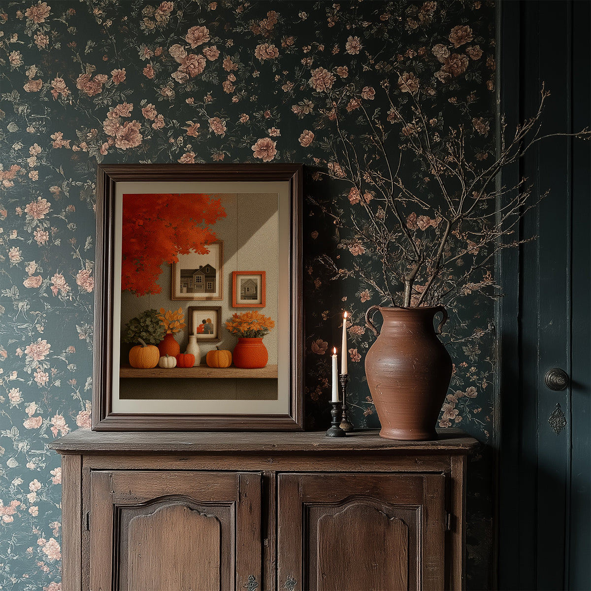 Mantel Season: Pumpkins Have Arrived