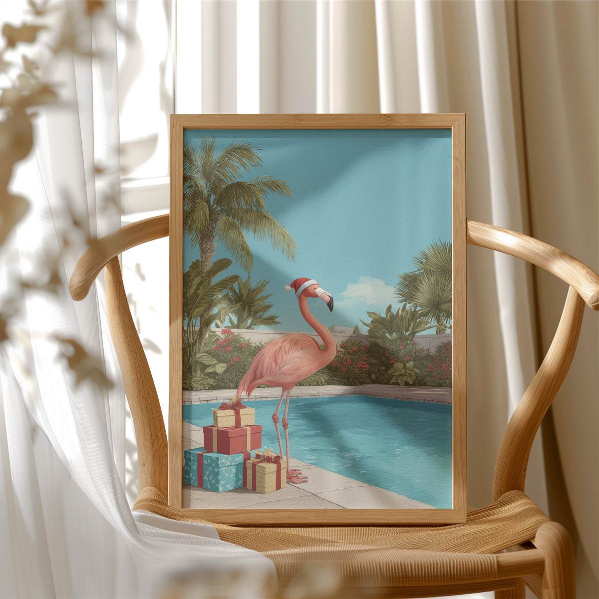 Poolside, Pink, and Merry