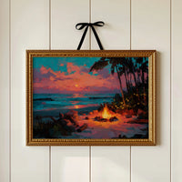 Sunset Bonfire, Phones Left in Car
