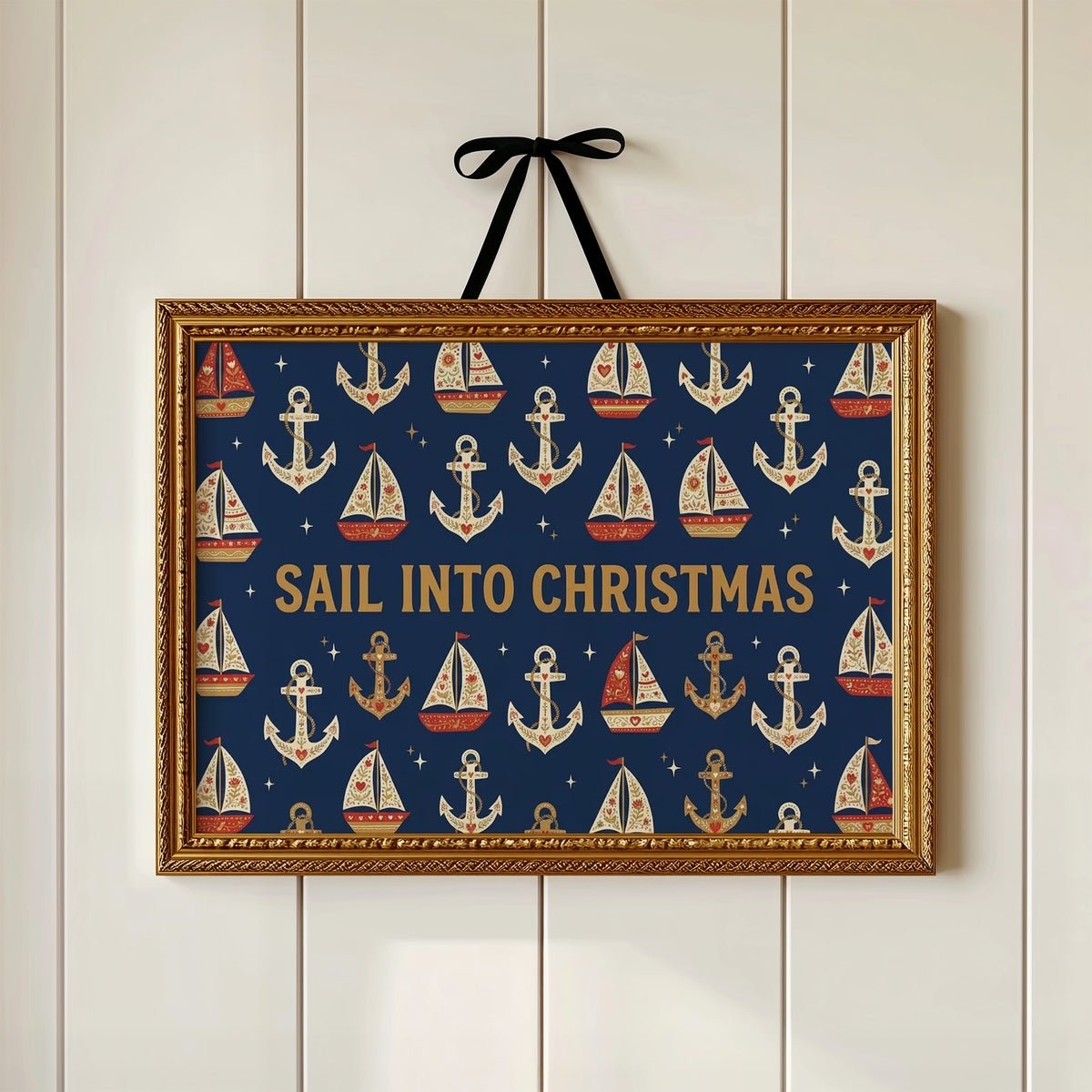 Sail Into Christmas: Anchors Aweigh