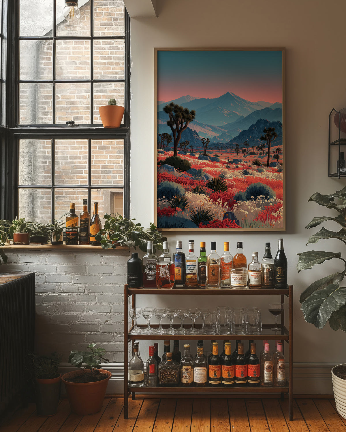 The Desert Dressed Up for Date Night