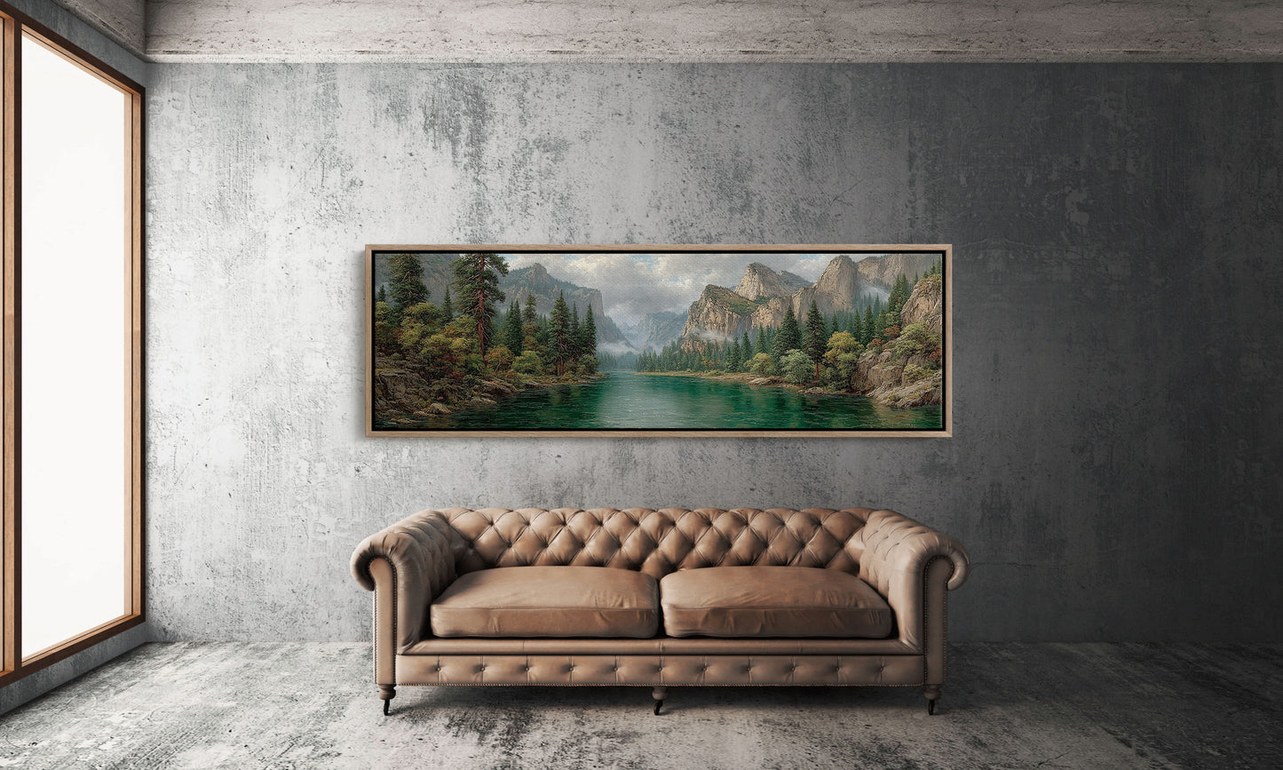 Still Waters Beneath Granite Cliffs