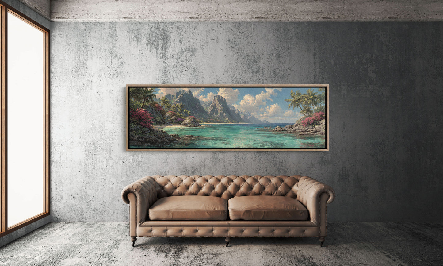 Emerald Shores Beneath Rising Peaks