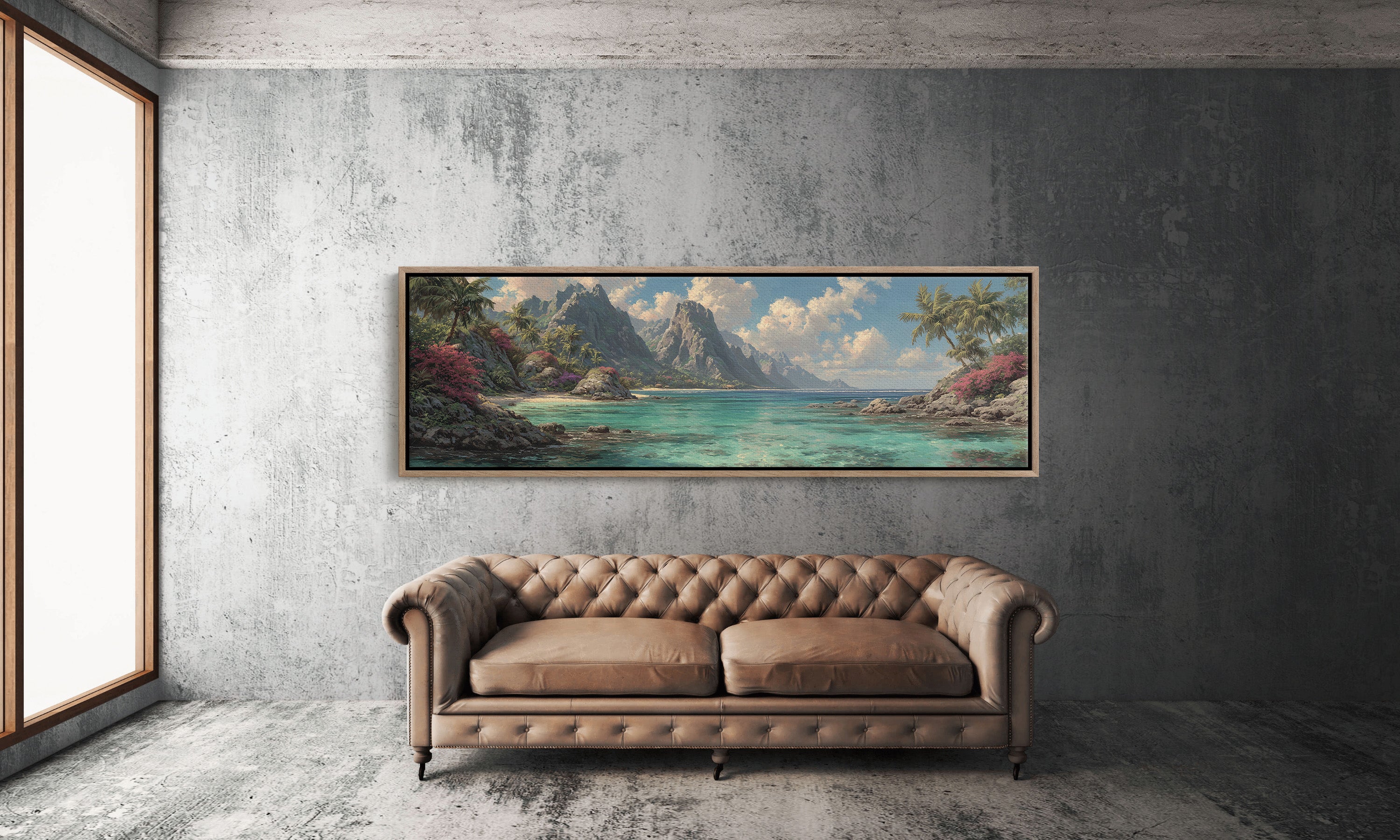 Emerald Shores Beneath Rising Peaks