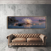 Lotus Light at Dusk