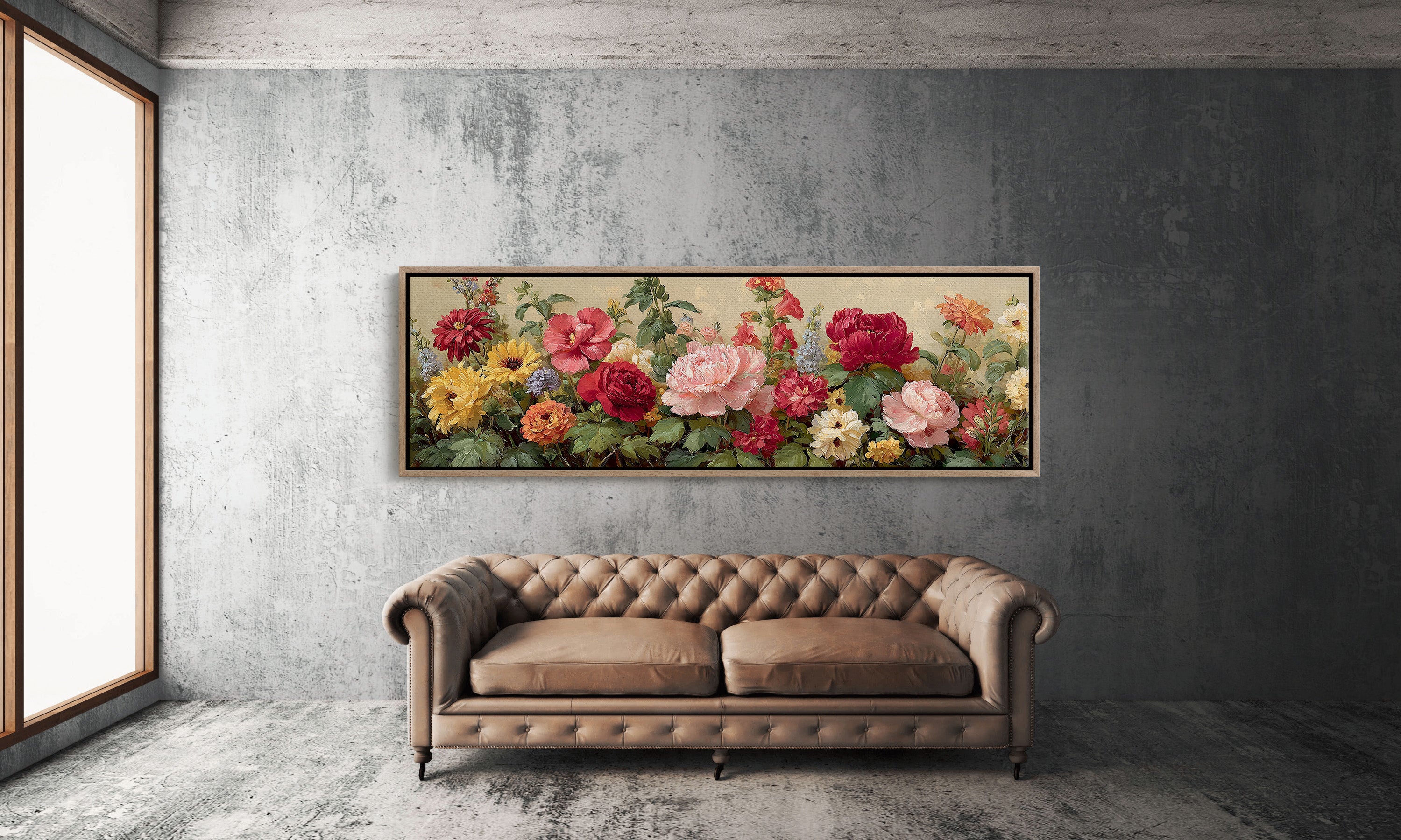 Garden In Full Bloom