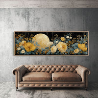 Moonlit Garden in Gold