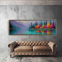 Color Along the Quiet Lake