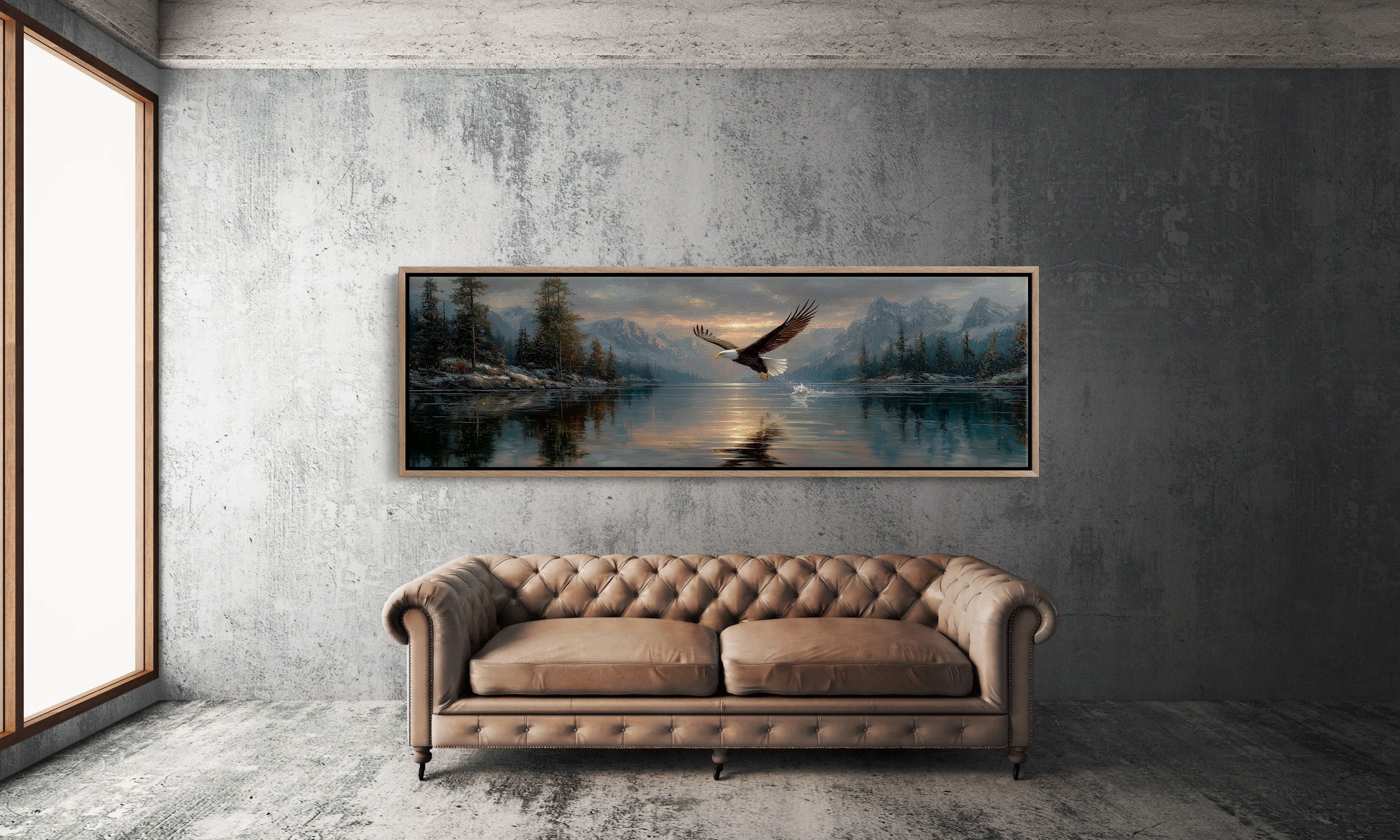 Glide at Golden Dusk