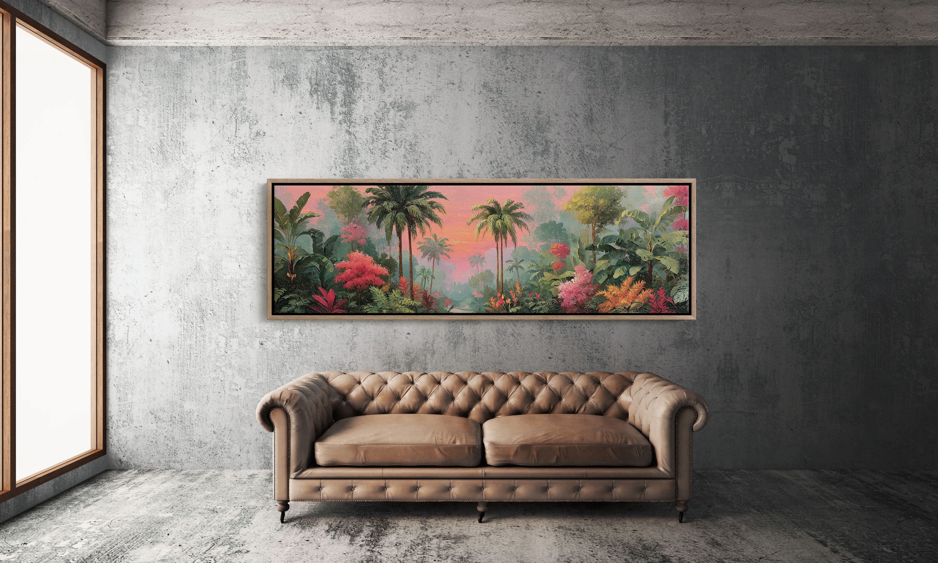 Blush Sky Tropical Haven