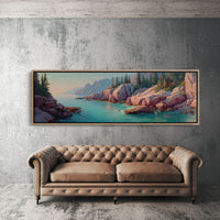 Rocky Coastal Serenity