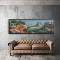 Sunlit Canyon Overlook