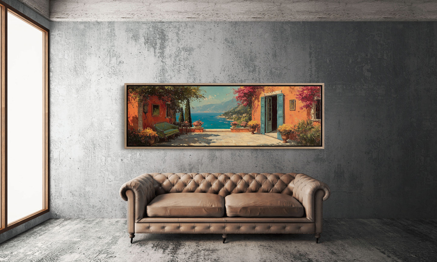 Mediterranean Terrace by the Sea
