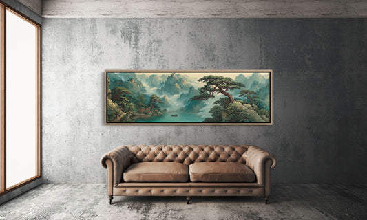 Pines Above The Silent Water