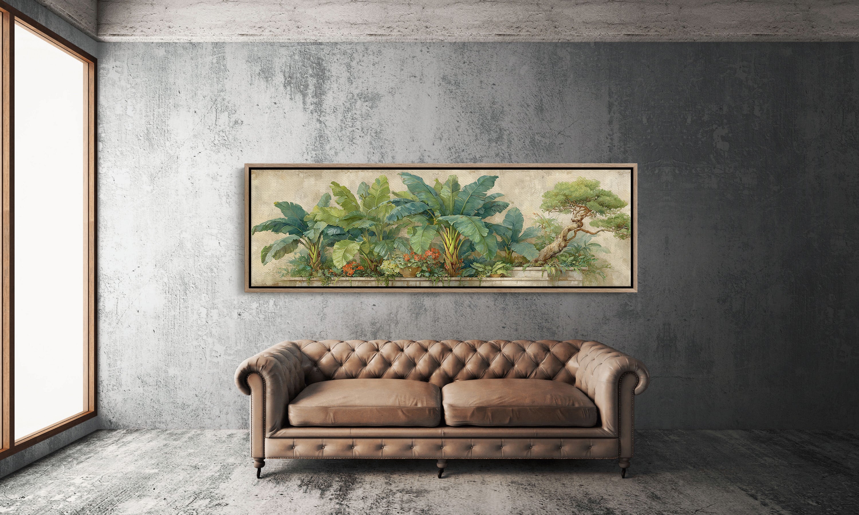 Garden Of Broad Green Leaves