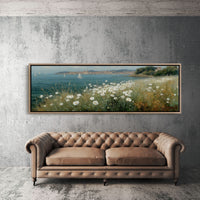 Wildflowers By The Quiet Coast