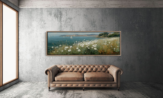 Wildflowers By The Quiet Coast