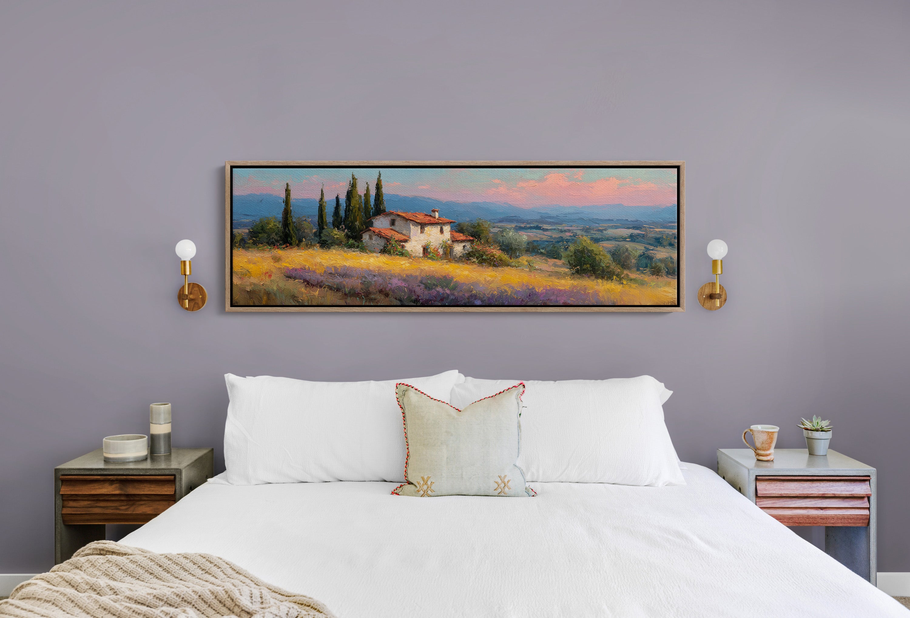 Tuscan Cottage In Golden Fields