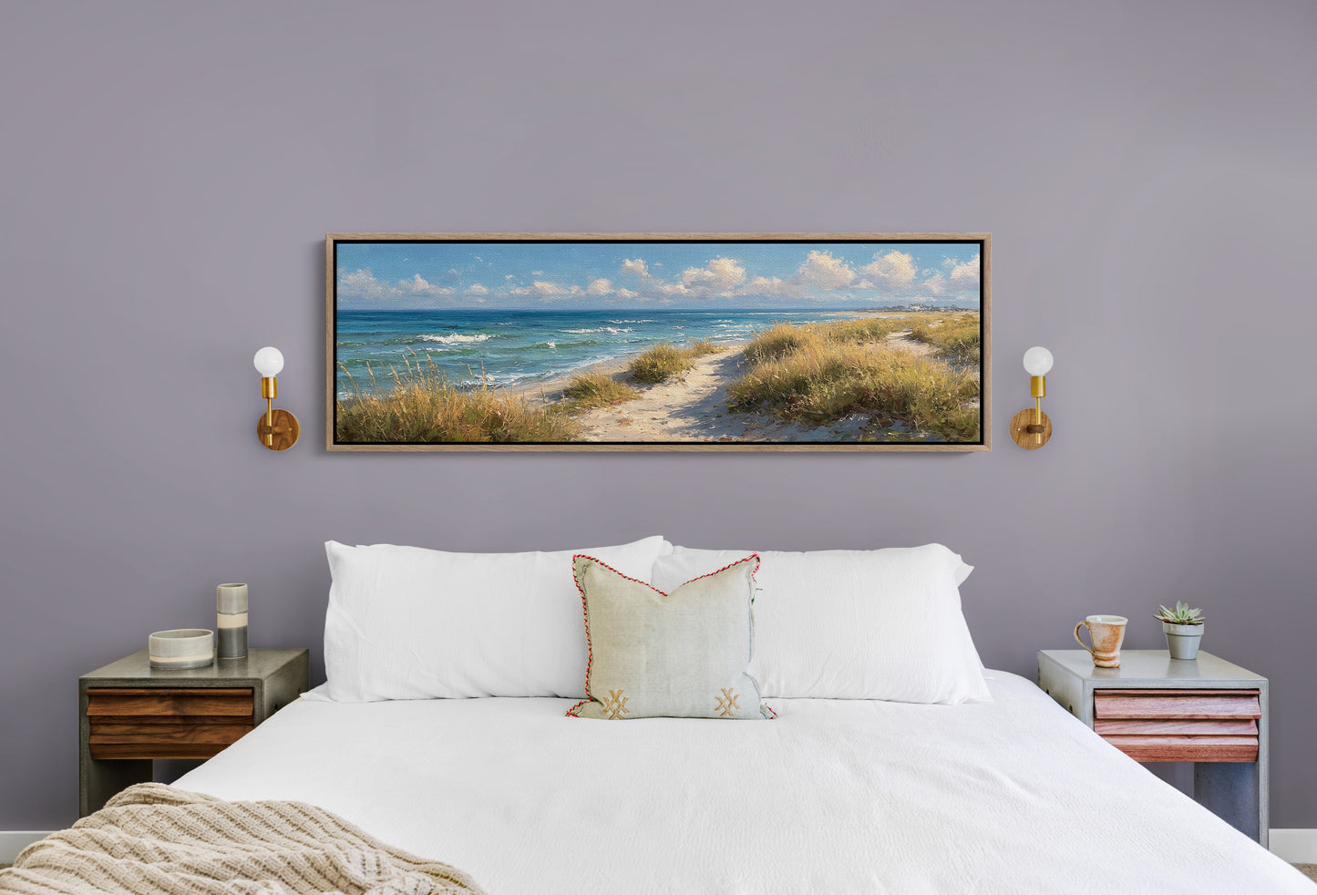 Path Through Golden Coastal Dunes