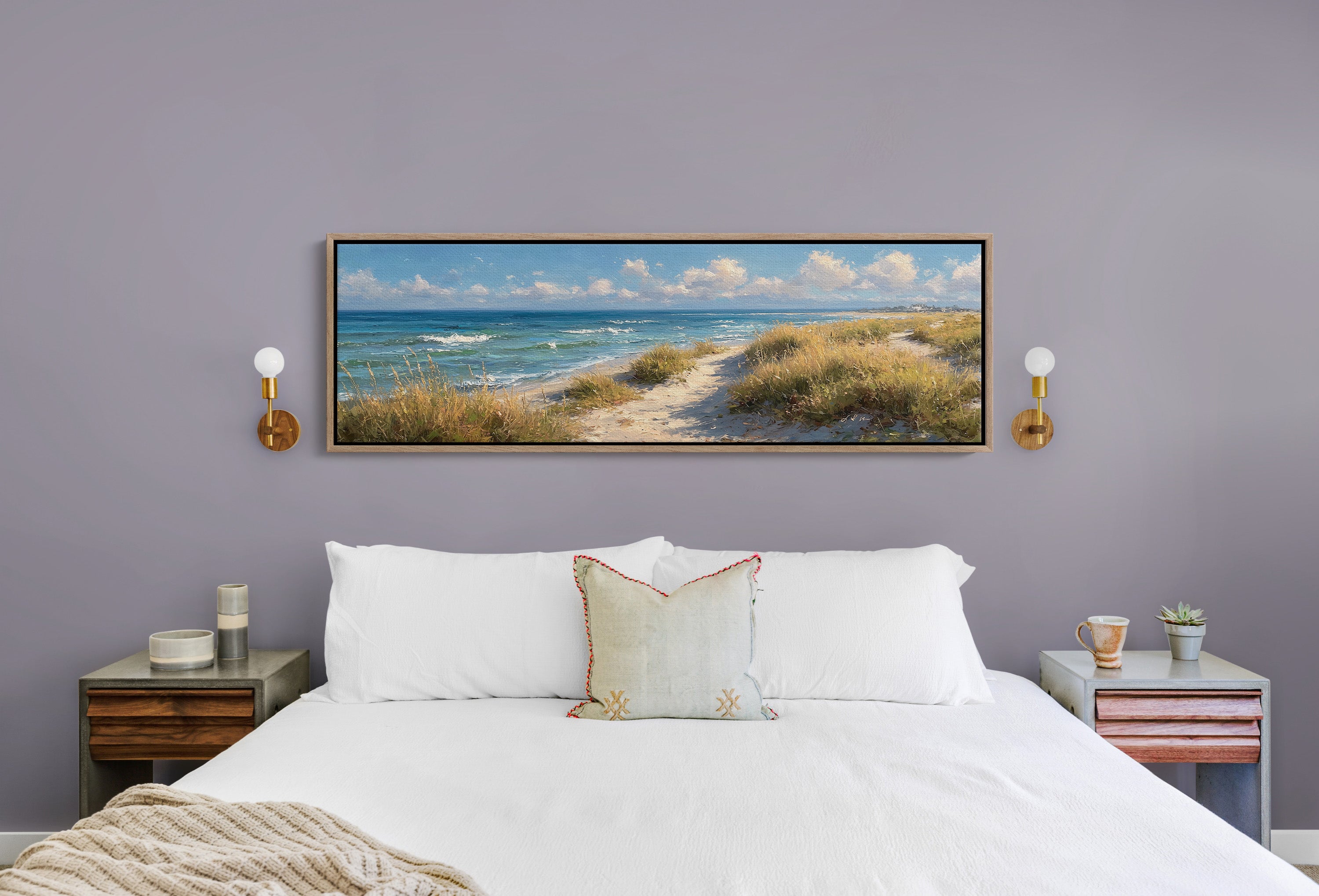 Path Through Golden Coastal Dunes