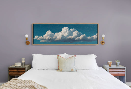 Towering Clouds In Endless Blue