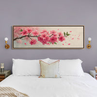 Cherry Blossoms In Soft Spring Light