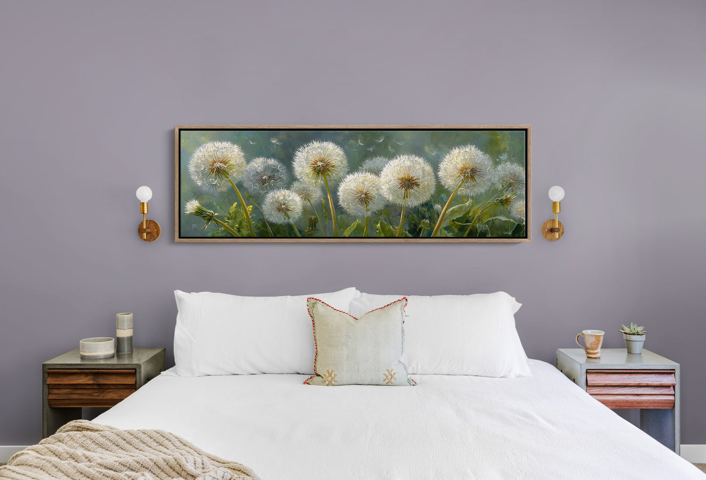 Dandelion Wishes In Morning Light