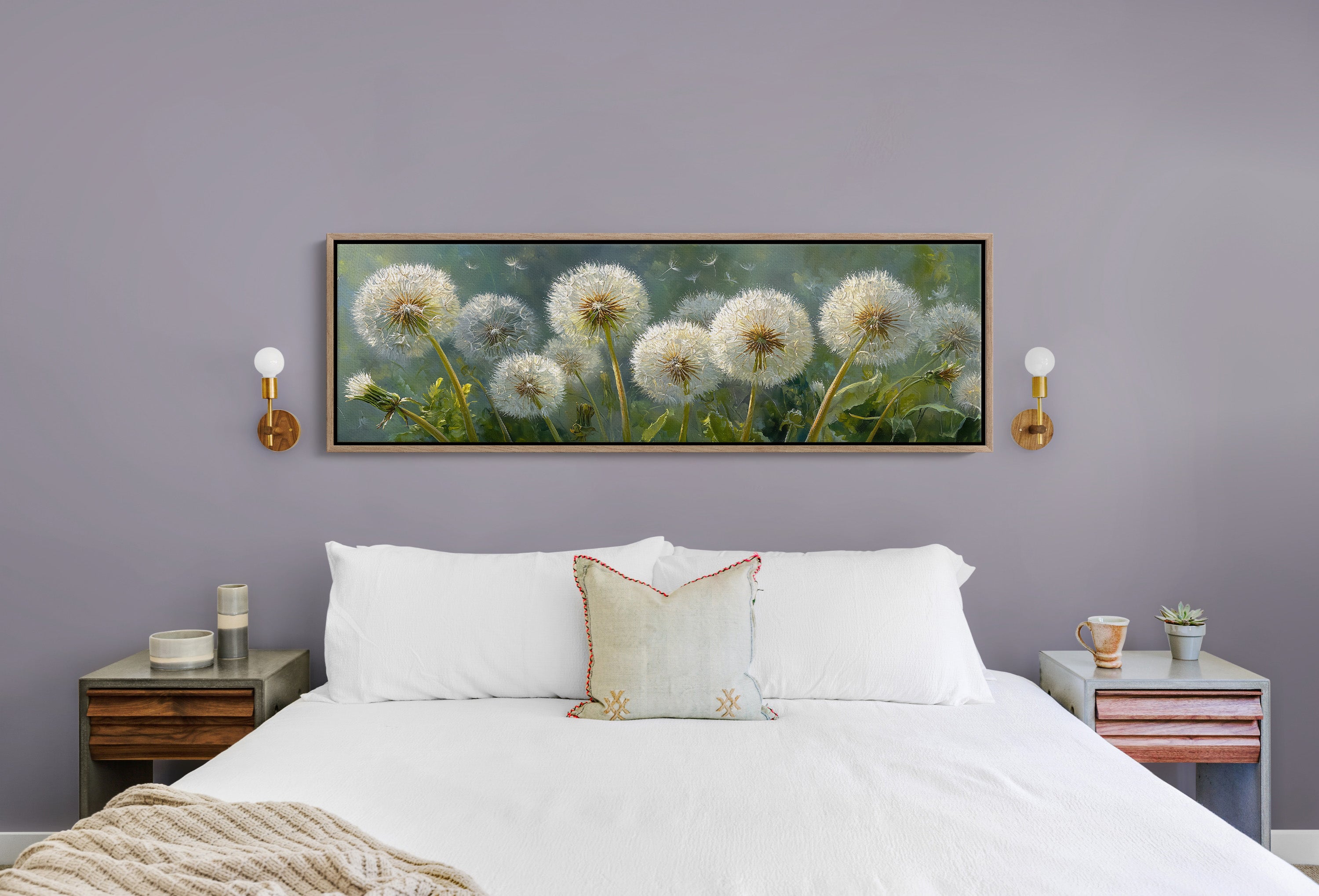Dandelion Wishes In Morning Light