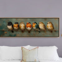 Seven Little Birds On A Quiet Wire