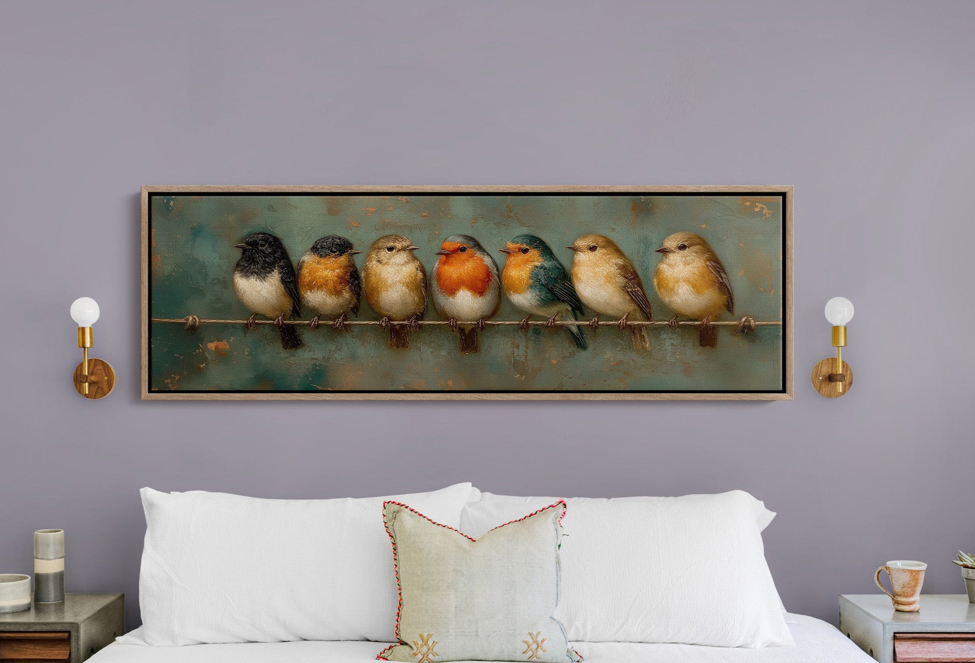 Seven Little Birds On A Quiet Wire