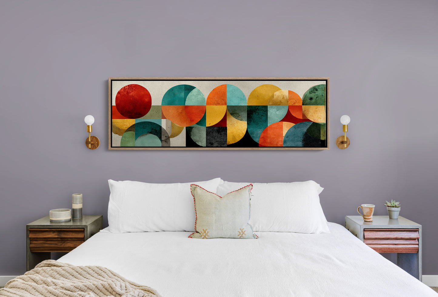 Mid Century Circles and Color Geometry