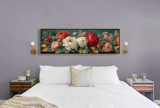 Elegant Peony Floral Still Life
