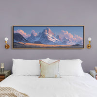 Majestic Alpine Mountain Landscape