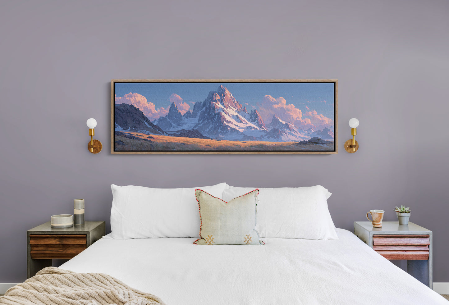 Majestic Alpine Mountain Landscape