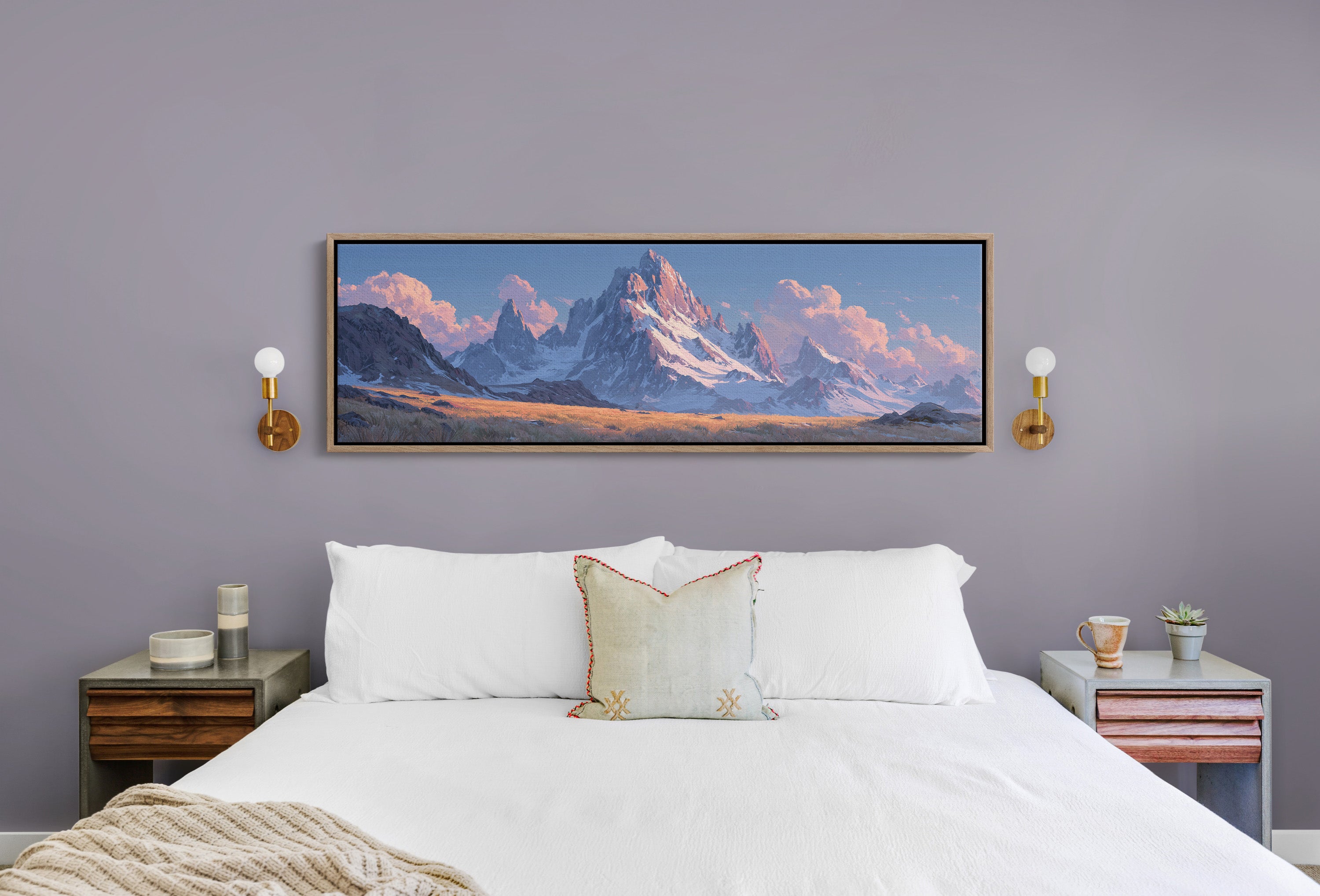 Majestic Alpine Mountain Landscape