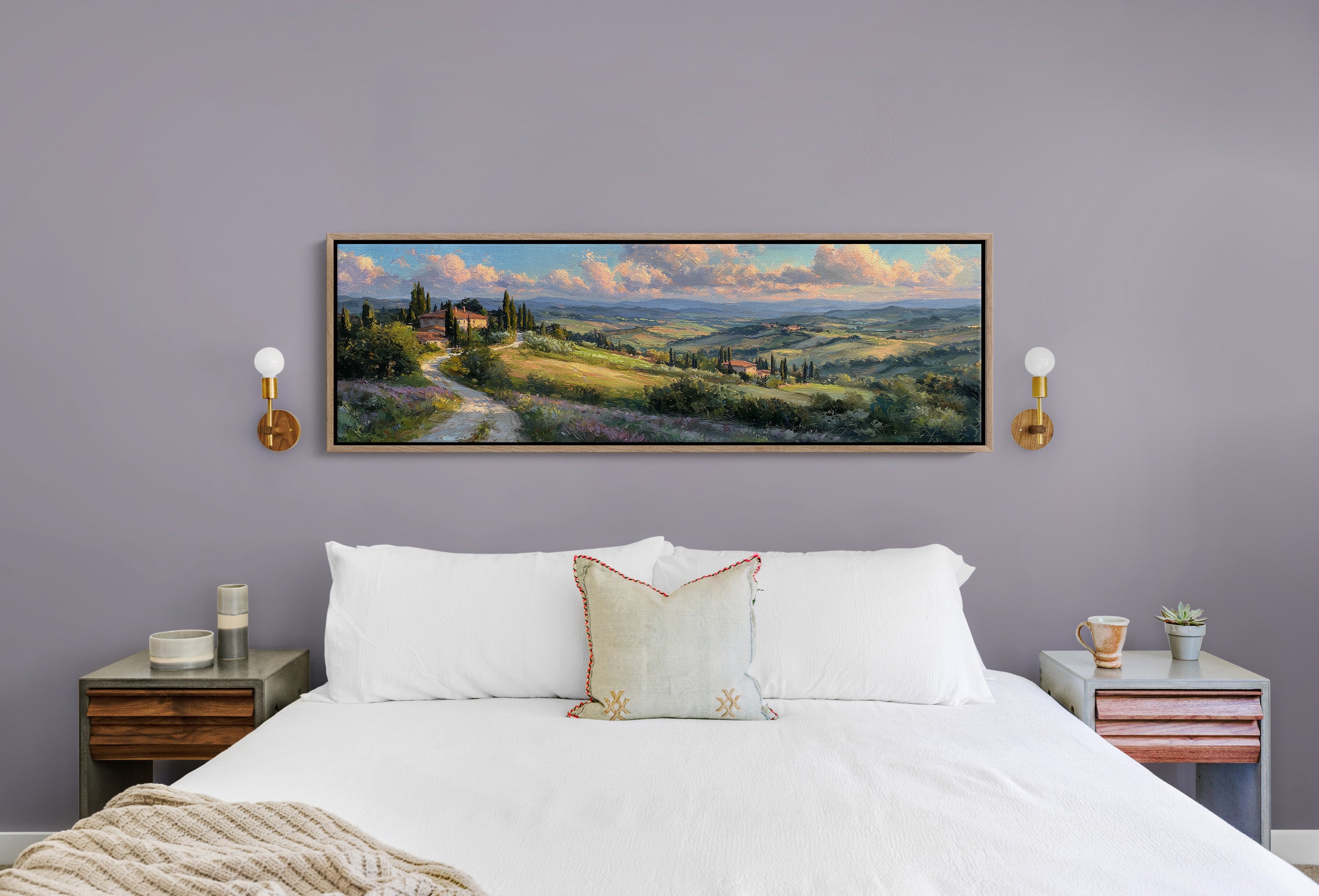 Sunlit Hills of Tuscany