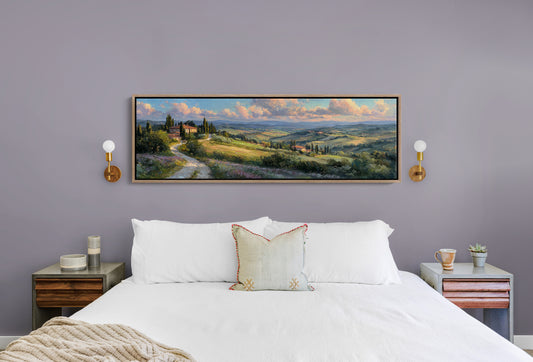 Sunlit Hills of Tuscany
