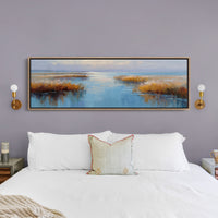 Golden Reeds by Quiet Waters