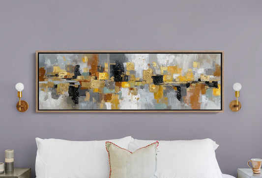 Golden City Abstract