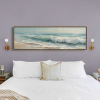 Rolling Waves on Quiet Shore