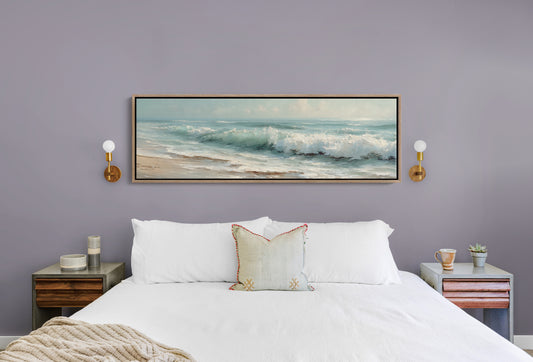 Rolling Waves on Quiet Shore