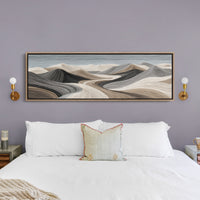 Flowing Sand Dune Abstract Landscape