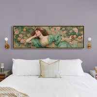 Romantic Art Nouveau Garden Muse