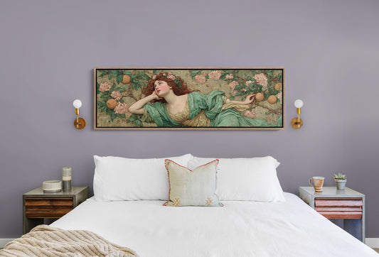 Romantic Art Nouveau Garden Muse