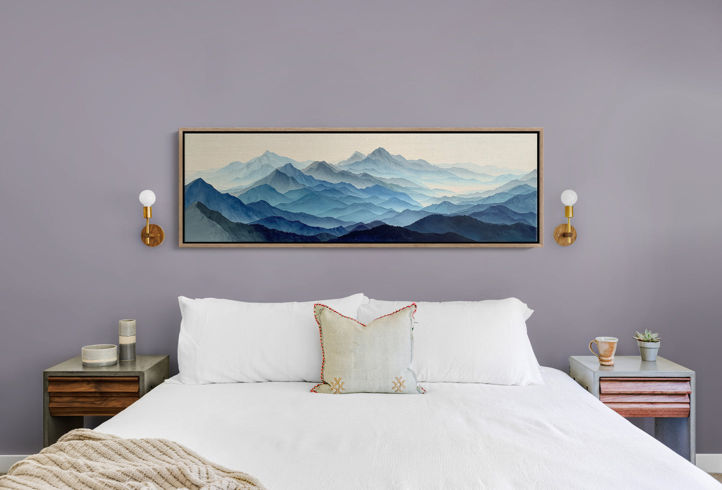Layers Of Blue Mountain Horizons