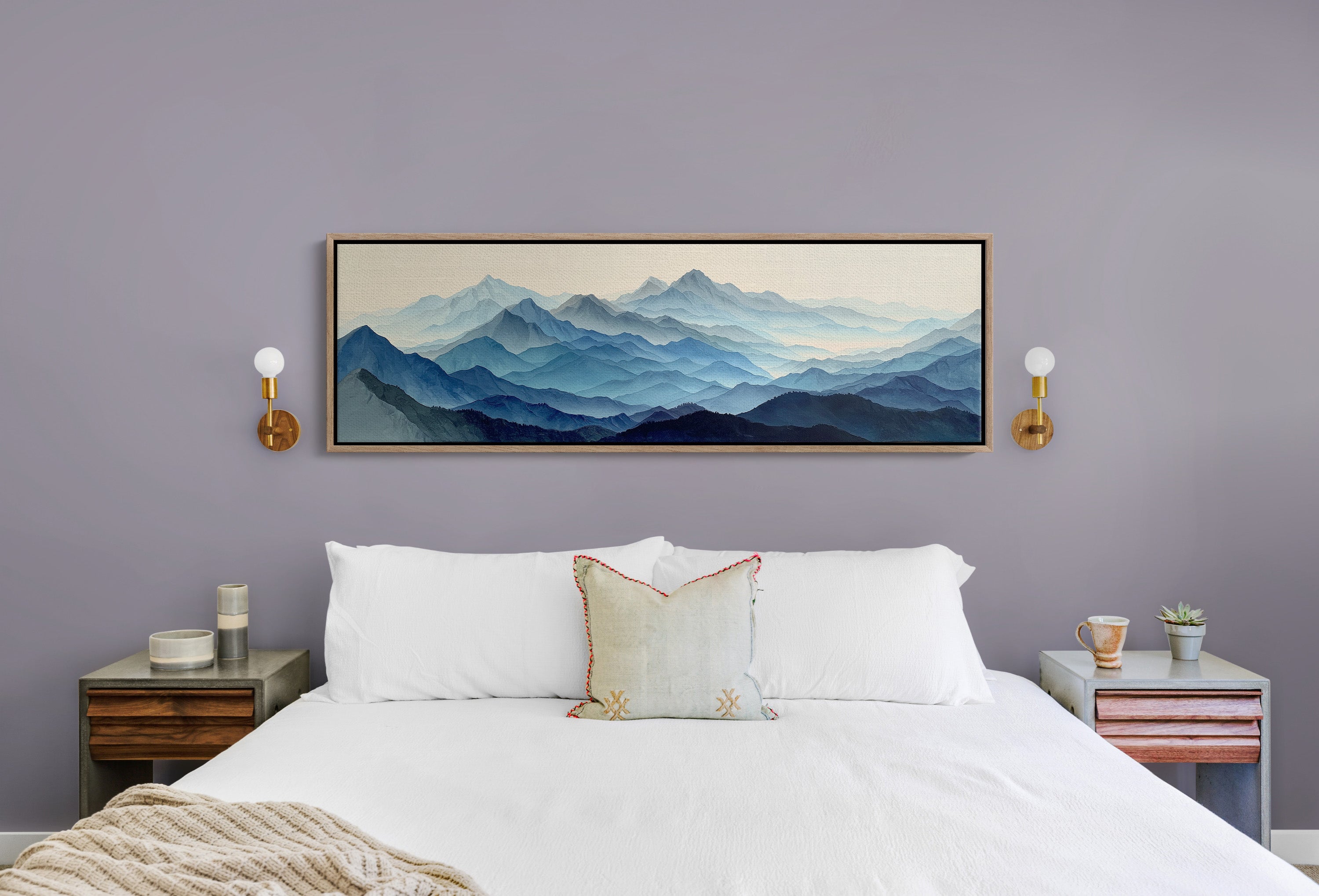 Layers Of Blue Mountain Horizons