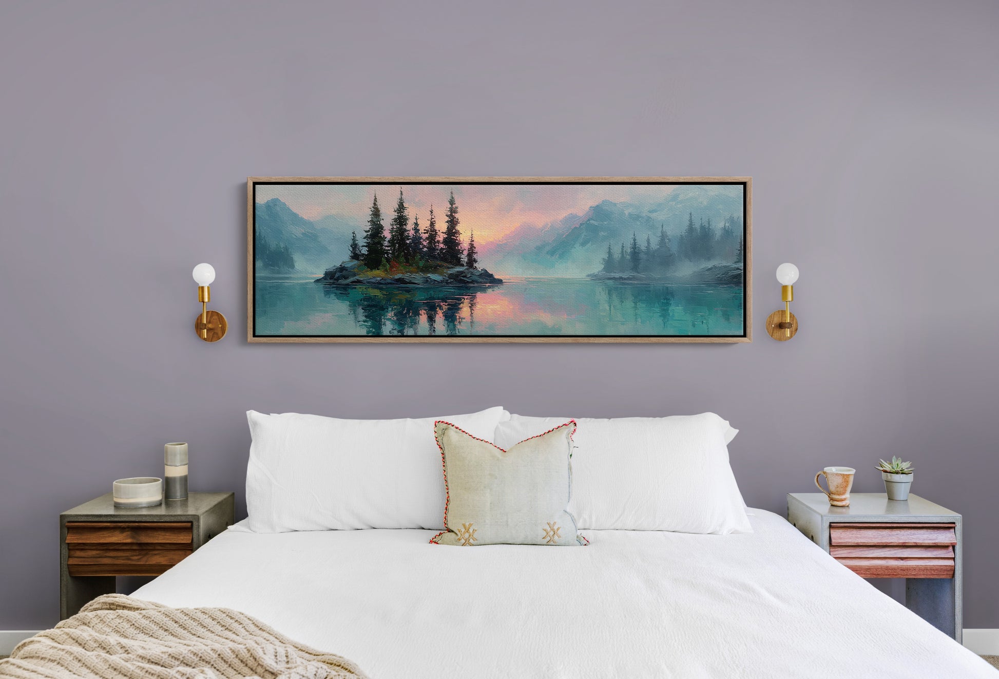 Island Pines at Quiet Daybreak