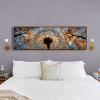Dandelion Halo In Autumn Light