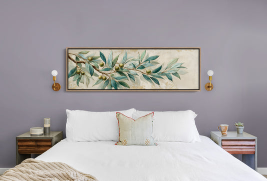 Olive Branch In Soft Mediterranean Light